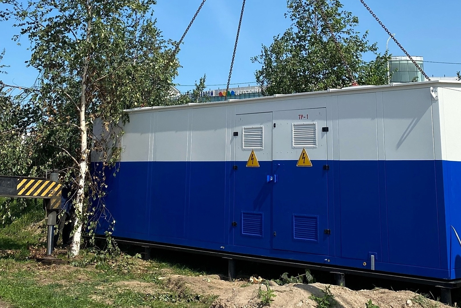 Ввод КТПН для нового модульного зала на территории спортивного комплекса «Арена Ерофей»